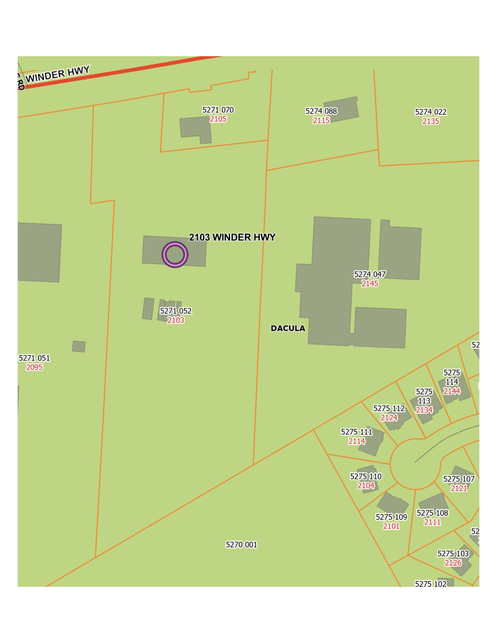 2103 Winder Hwy, Dacula, GA for lease Site Plan- Image 1 of 17
