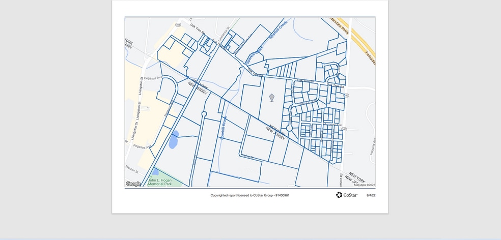 275 Oak Tree Rd, Palisades, NY for sale - Plat Map - Image 3 of 3