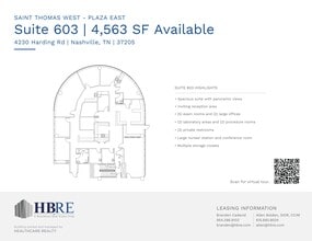 4230 Harding Rd, Nashville, TN for lease Site Plan- Image 1 of 1