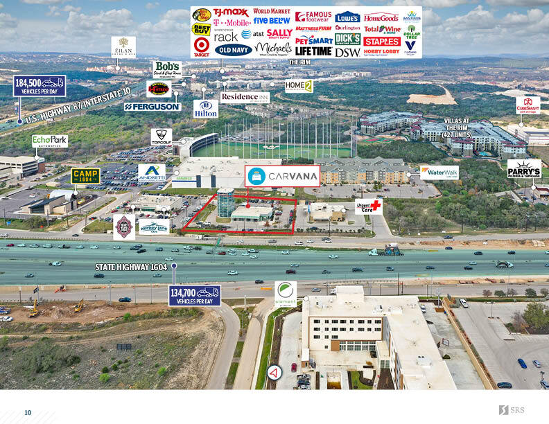 5435 N Loop 1604 W, San Antonio, TX 78249 Carvana 15yrs Abs NNN