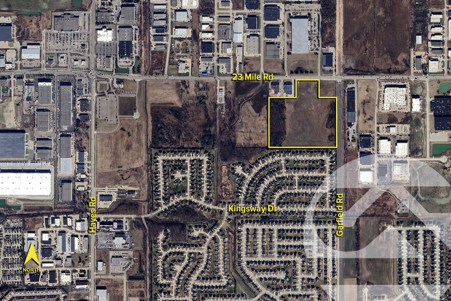 23 Mile Rd, Macomb, MI for sale - Aerial - Image 2 of 2