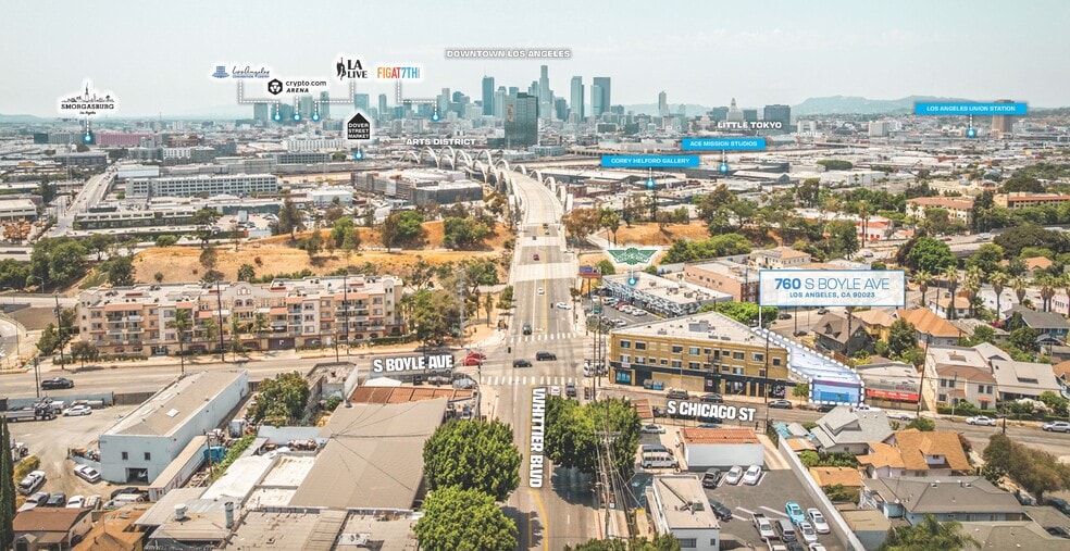 760 S Boyle Ave, Los Angeles, CA for sale - Aerial - Image 2 of 11