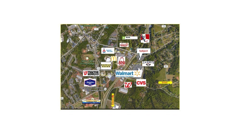 2 Benton Rd, Travelers Rest, SC for sale - Building Photo - Image 1 of 1