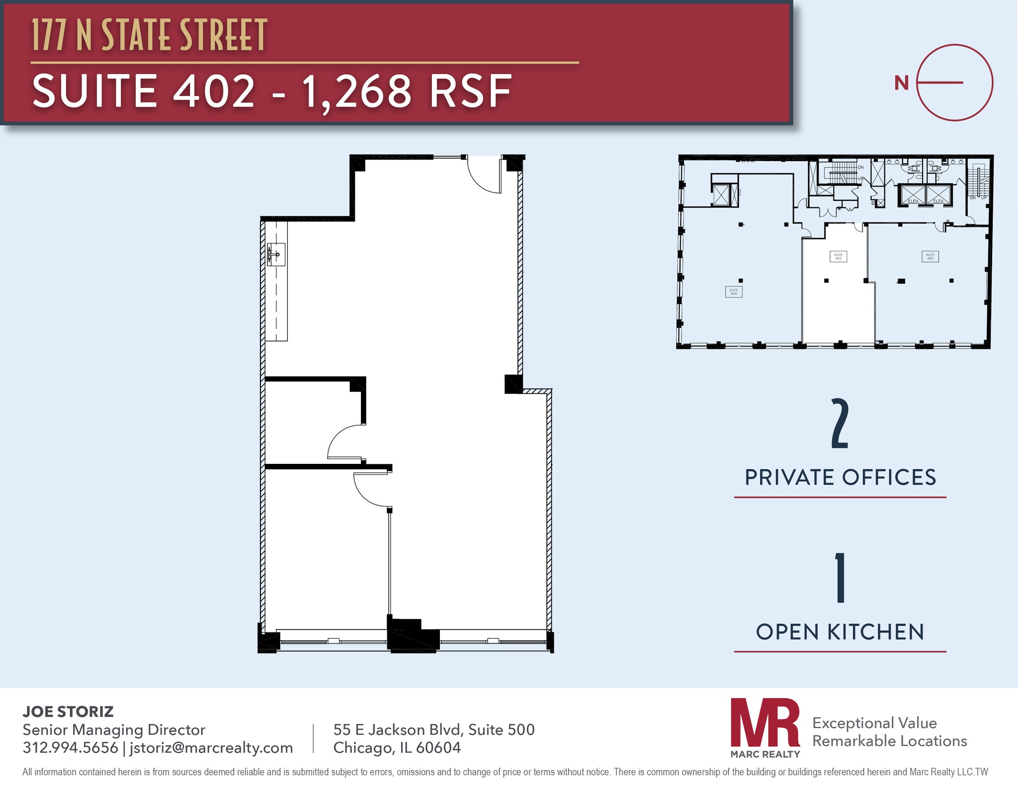 177-191 N State St, Chicago, IL for lease Floor Plan- Image 1 of 1