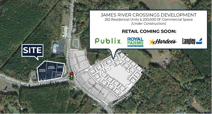 22313 Brewers Neck Blvd, Carrollton, VA for sale - Building Photo - Image 1 of 3