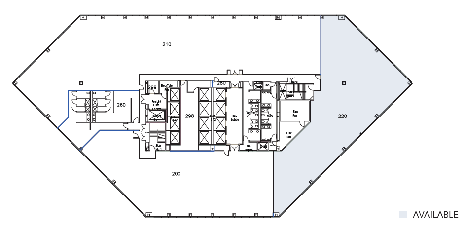 400 S Hope St, Los Angeles, CA for lease Floor Plan- Image 1 of 1