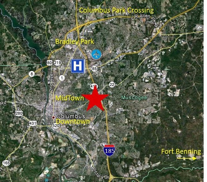 3138-3200 Macon Rd, Columbus, GA for sale - Building Photo - Image 1 of 1