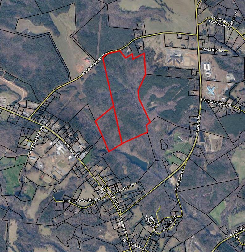 0 Buddy Faust Road & Athens Rd, Crawford, GA for sale Aerial- Image 1 of 1