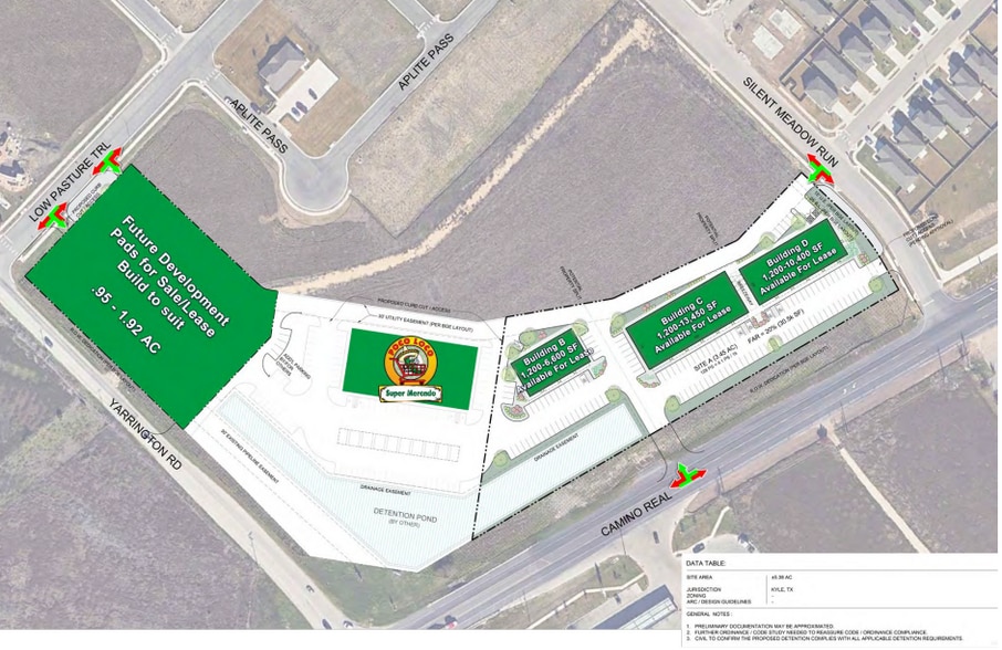 Yarrington Rd & Camino Real, San Marcos, TX for sale - Building Photo - Image 3 of 12