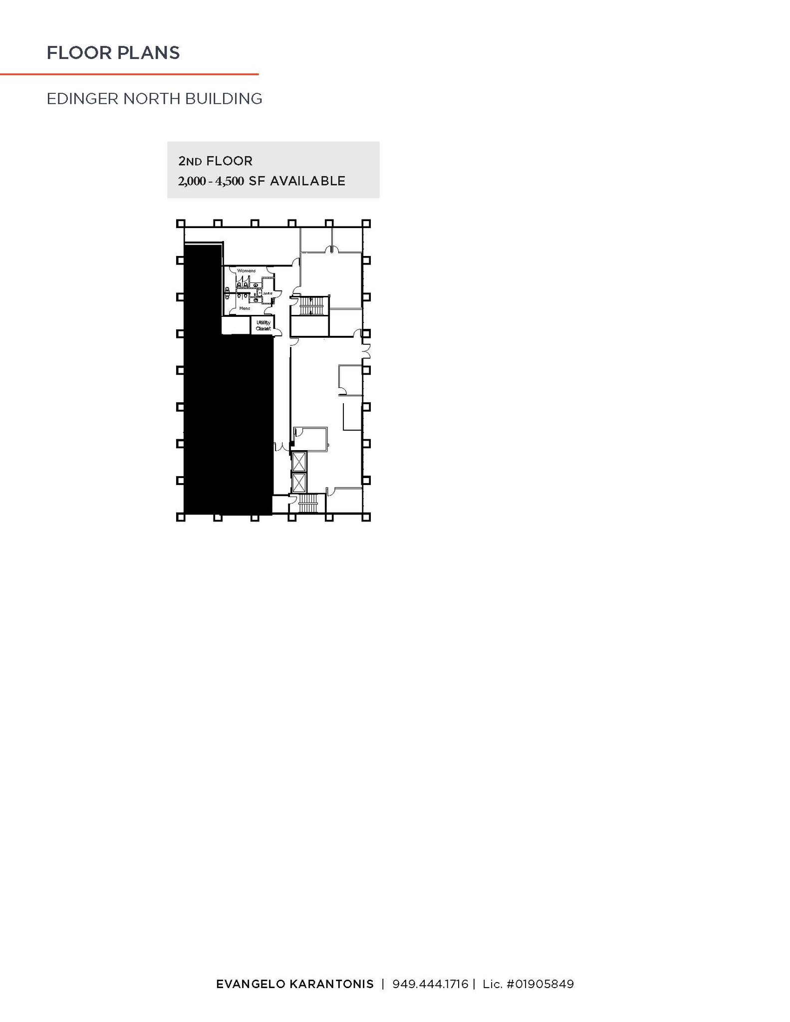 7812 Edinger Ave, Huntington Beach, CA for lease Floor Plan- Image 1 of 1