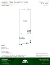 23342 Madero, Mission Viejo, CA for lease Floor Plan- Image 1 of 1