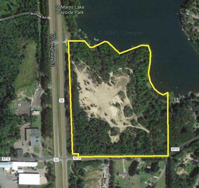 7907 Thunderbird, Eveleth, MN for sale Aerial- Image 1 of 1