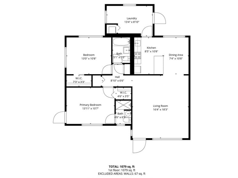 6822 NE 5th Ave, Miami, FL for sale - Floor Plan - Image 2 of 2