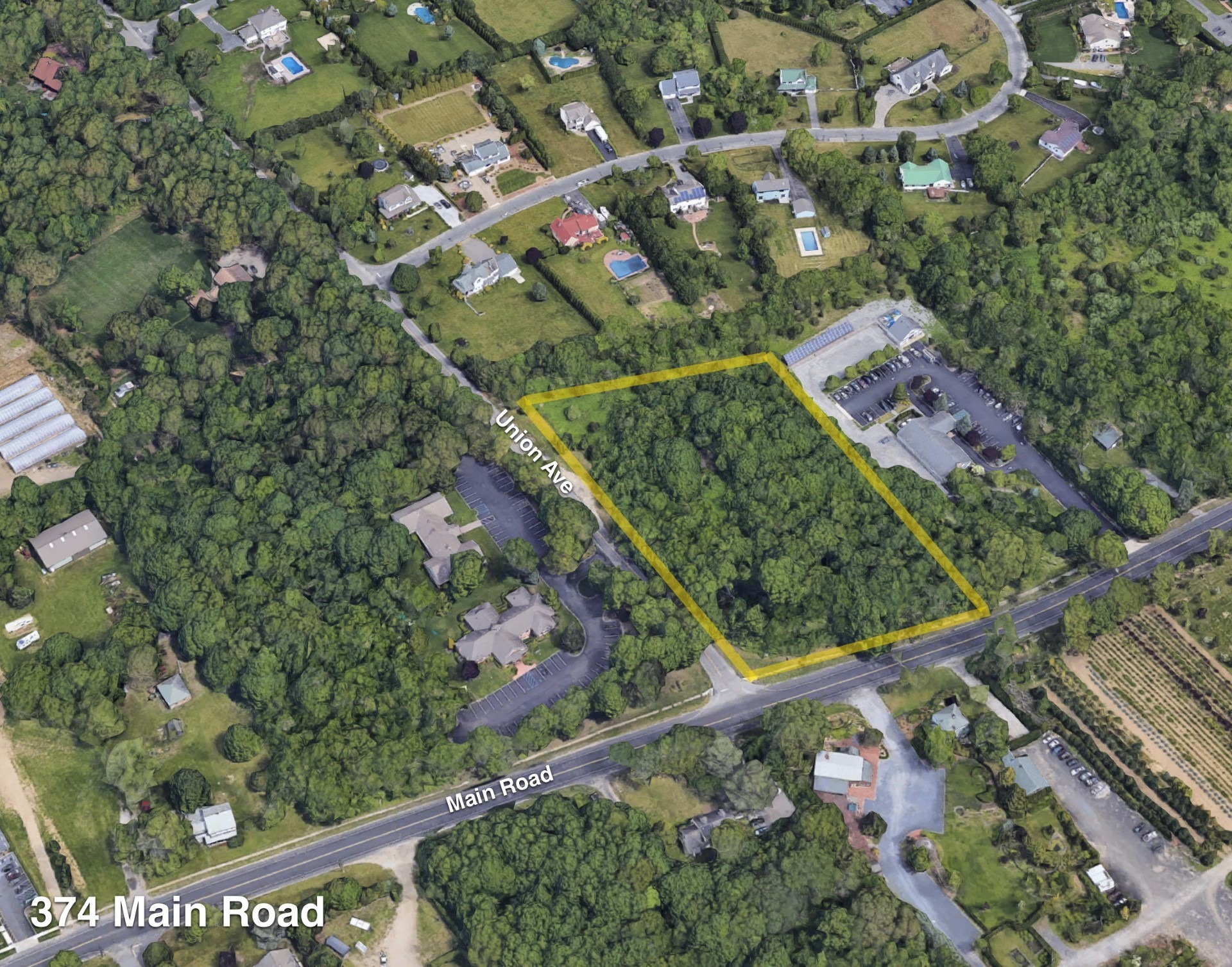 374 Main Rd, Riverhead, NY for sale Aerial- Image 1 of 2