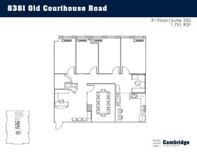 8381 Old Courthouse Rd, Vienna, VA for lease Floor Plan- Image 1 of 1