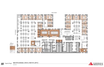 500 Fifth Ave, New York, NY for lease Floor Plan- Image 1 of 2