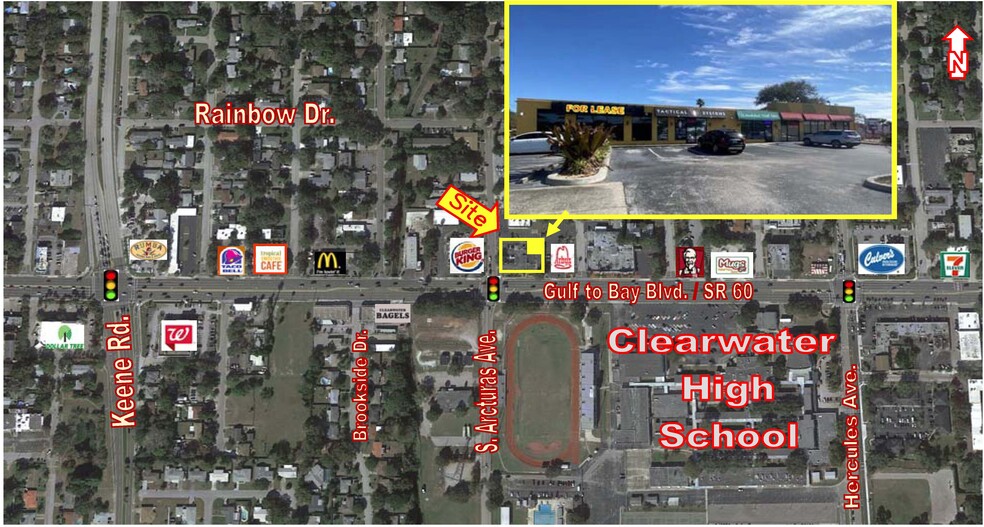 1916 Gulf To Bay Blvd, Clearwater, FL for lease - Building Photo - Image 1 of 1