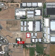 3840 Metro Dr, Stockton, CA - aerial  map view