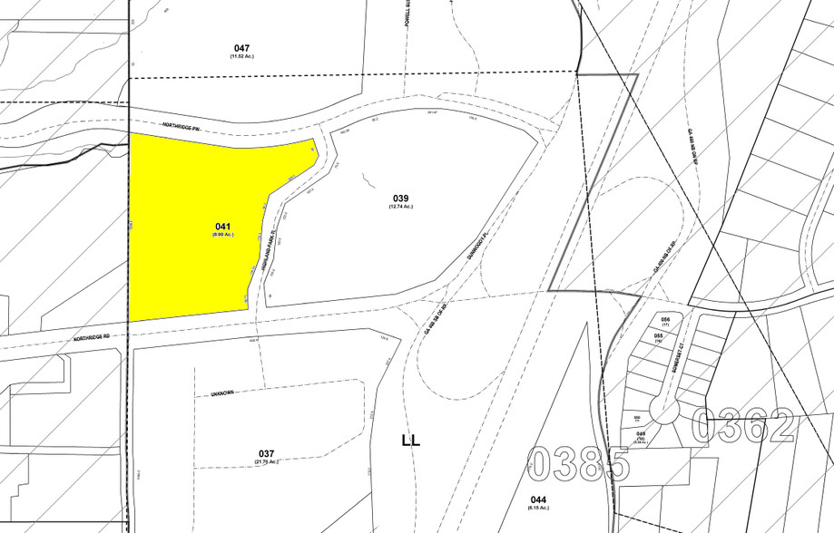 400 Northridge Rd, Atlanta, GA for lease - Plat Map - Image 2 of 31