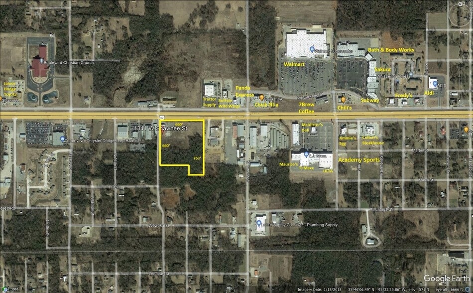 1341 W Shawnee St, Muskogee, OK for sale - Building Photo - Image 2 of 3