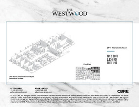 2441 Warrenville Rd, Lisle, IL for lease Floor Plan- Image 2 of 2