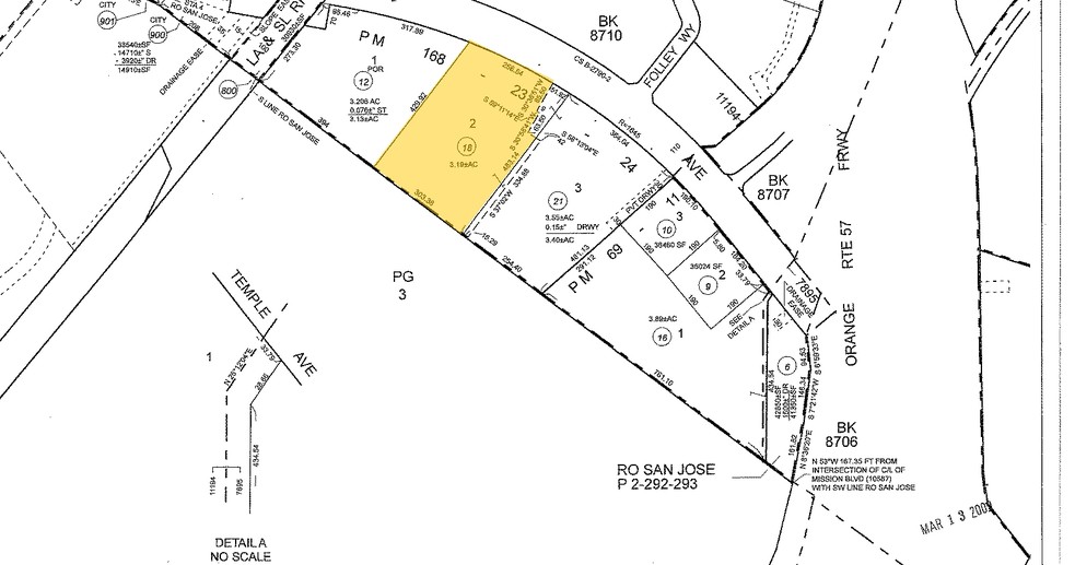 3191 W Temple Ave, Pomona, CA for sale - Plat Map - Image 3 of 24