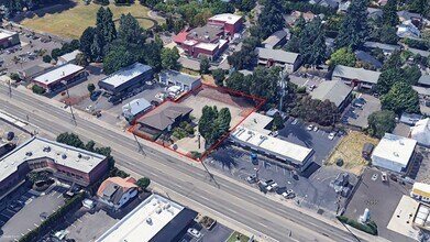 12995 SW Pacific Hwy, Tigard, OR - AERIAL  map view