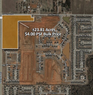 SEC of Mustang Rd & 29th St, Yukon, OK for sale - Primary Photo - Image 1 of 1