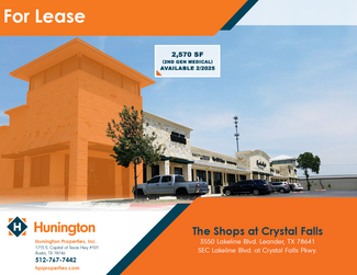 More details for 3550 Lakeline Blvd, Leander, TX - Medical for Lease