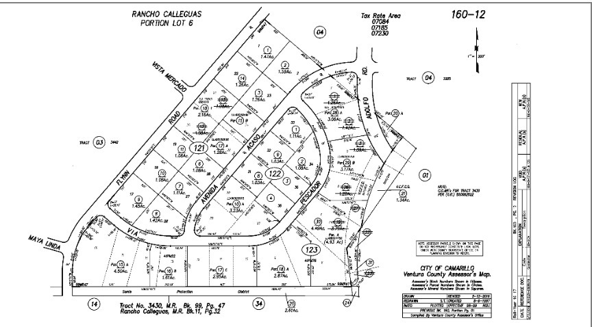 900 Avenida Acaso, Camarillo, CA for sale - Plat Map - Image 2 of 2