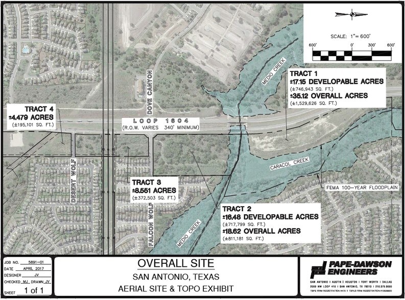 000 S Loop 1604 Fwy, San Antonio, TX for sale - Site Plan - Image 2 of 5