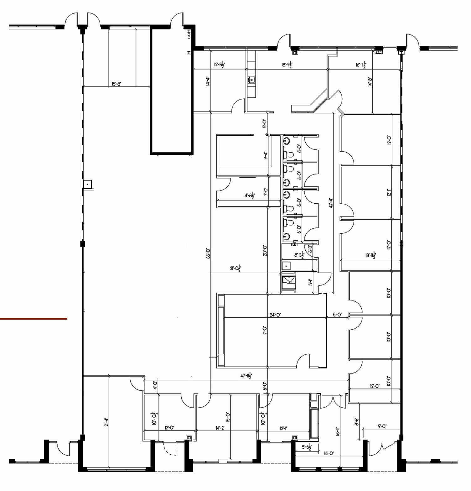 952 Ridgebrook Rd, Sparks, MD for lease Floor Plan- Image 1 of 7