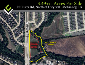 Custer Rd, McKinney, TX - AERIAL  map view - Image1