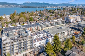 2880 W 4th Ave, Vancouver, BC - AERIAL  map view
