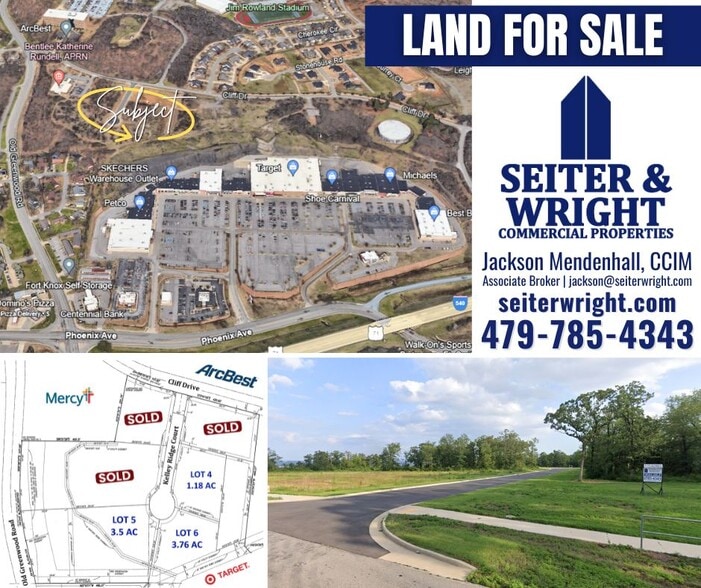 Cliff Dr, Fort Smith, AR for sale - Building Photo - Image 1 of 1