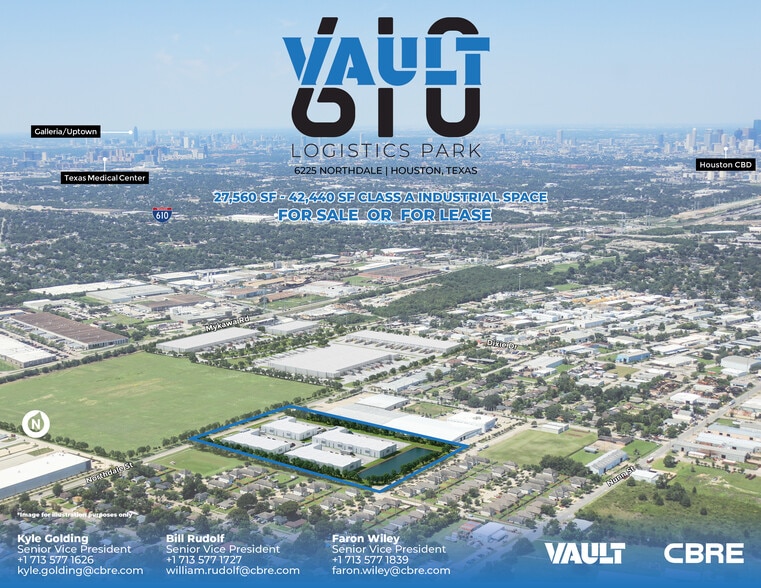 6225 Northdale St, Houston, TX for lease - Building Photo - Image 1 of 5