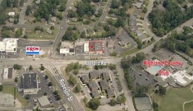 2504 Raeford Rd, Fayetteville, NC - aerial  map view