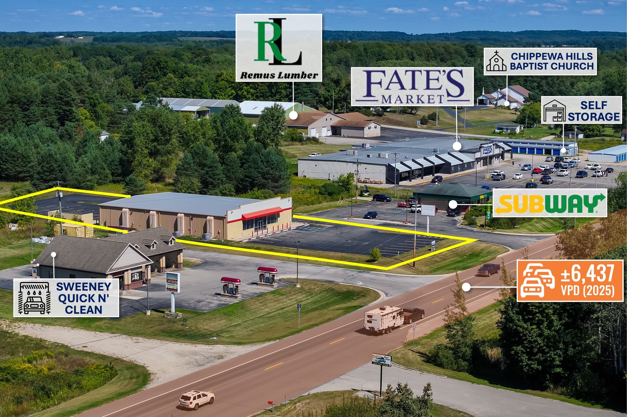 2646 9 Mile Rd, Remus, MI for lease Building Photo- Image 1 of 12