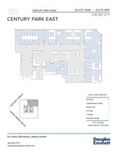 1801 Century Park E, Los Angeles, CA for lease Floor Plan- Image 1 of 1