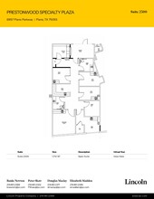 6957 W Plano Pky, Plano, TX for lease Floor Plan- Image 1 of 1