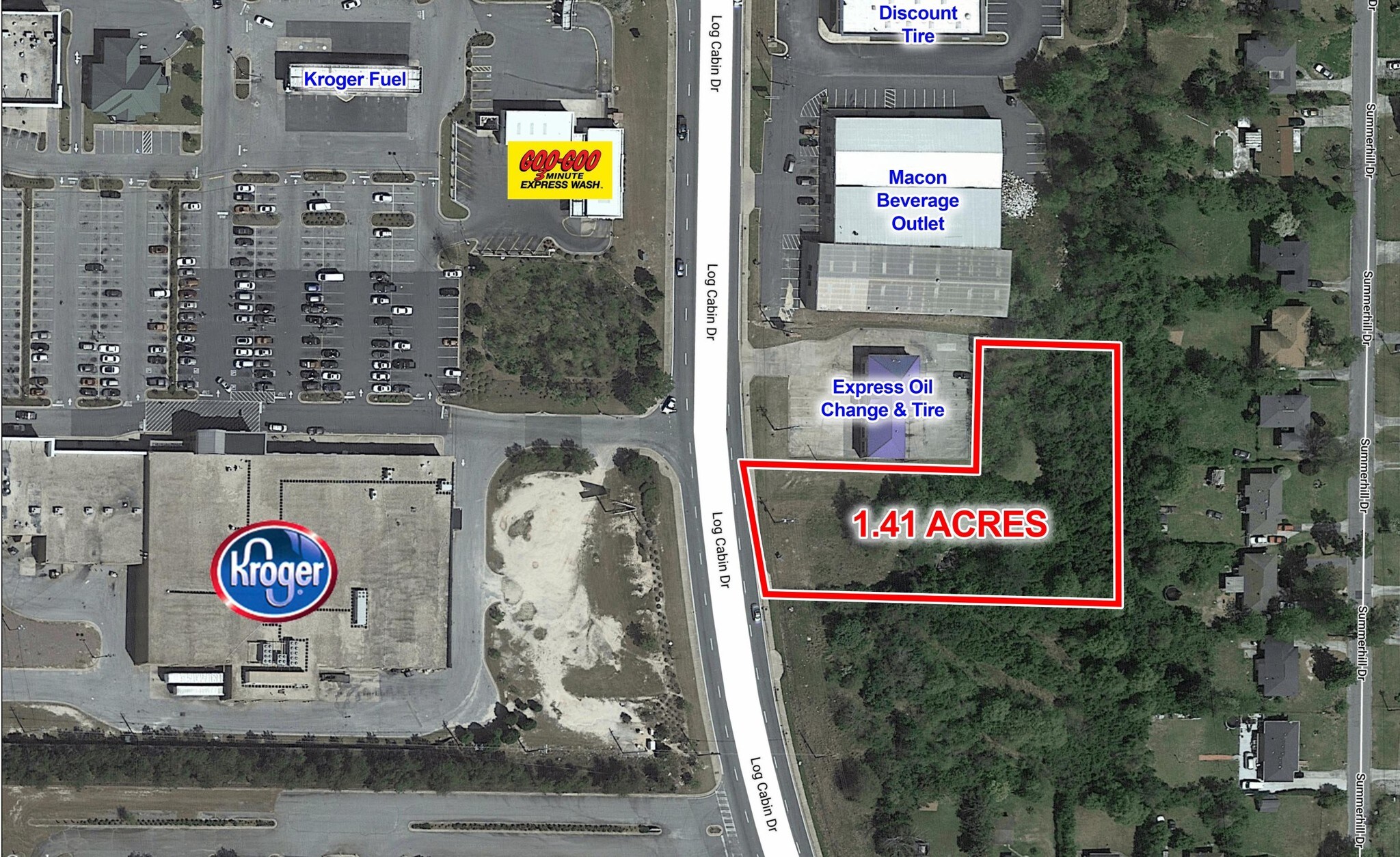 4606-4614 Log Cabin Dr, Macon-Bibb, GA for sale Primary Photo- Image 1 of 1