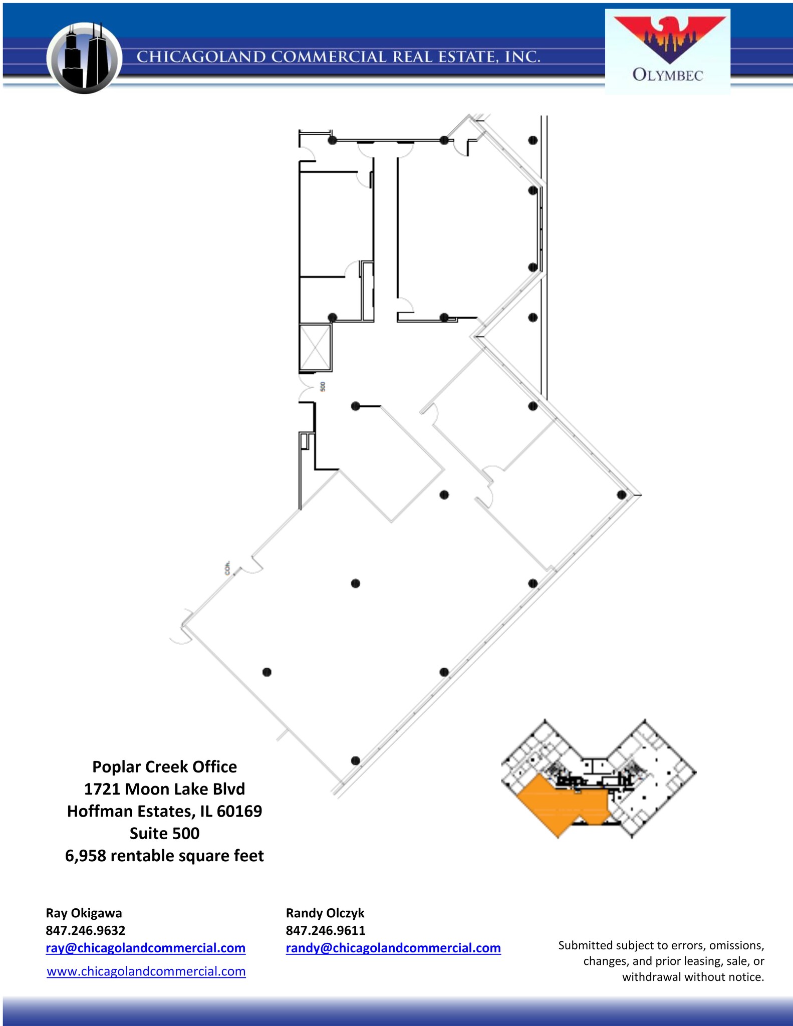 1721 Moon Lake Blvd, Hoffman Estates, IL for lease Site Plan- Image 1 of 3