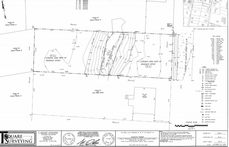 6 Calhoun St, Bluffton, SC for sale - Site Plan - Image 3 of 13