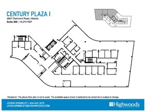 2987 Clairmont Rd NE, Atlanta, GA for lease Floor Plan- Image 1 of 1