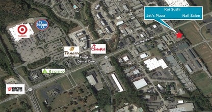 102 Lumber Dr, Franklin, TN - Aerial map view