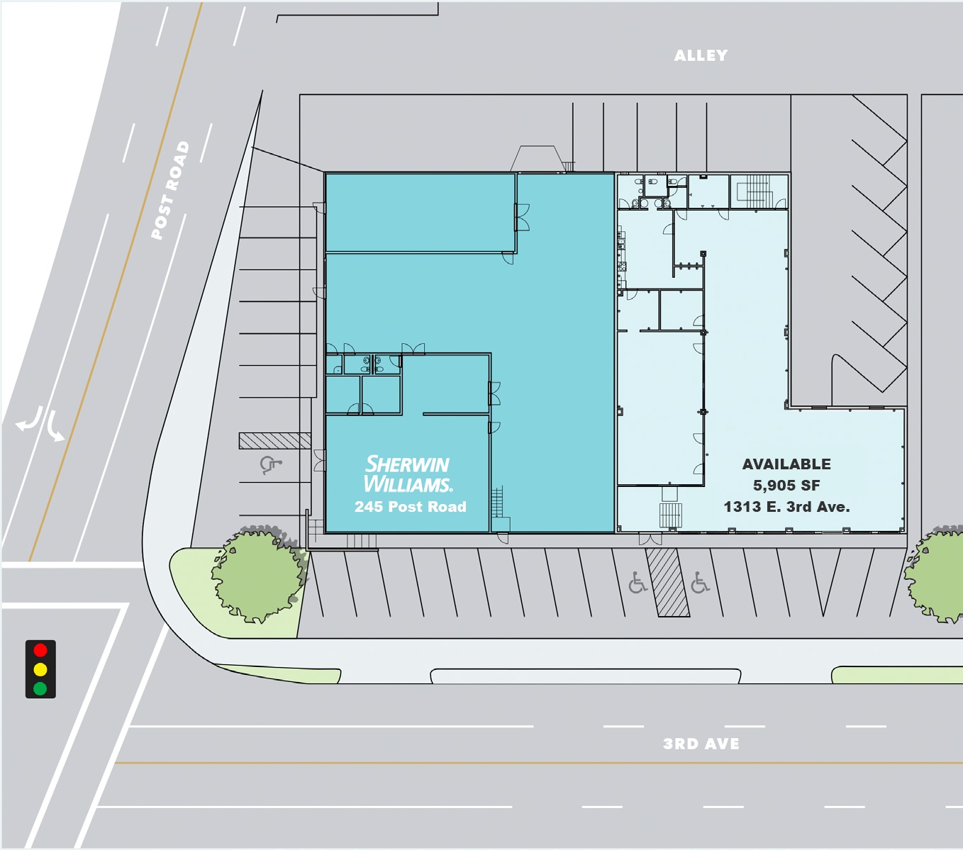 245 Post Rd, Anchorage, AK for lease Site Plan- Image 1 of 12