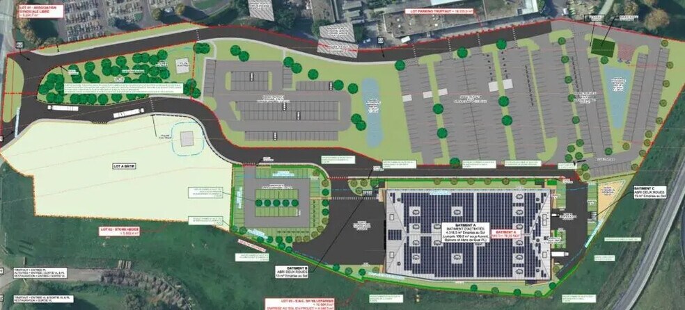 Industrial in Villeparisis for sale - Site Plan - Image 3 of 5