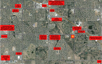 70th & Pine Lake Rd, Lincoln, NE - aerial  map view