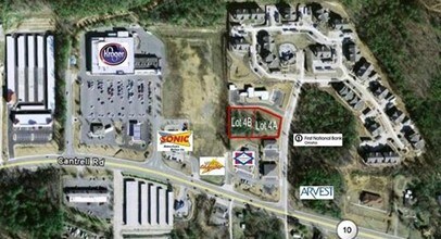 5320 Highland Dr, Little Rock, AR - AERIAL map view