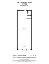 1190 Pine Ridge Rd, Naples, FL for lease Site Plan- Image 1 of 4